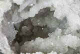 Keokuk Geode with Calcite Crystals - Missouri #103823-1